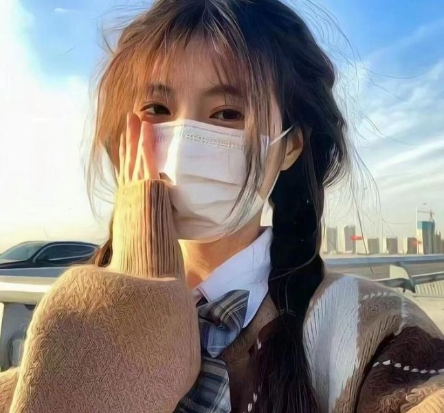 读爱情小说的老人